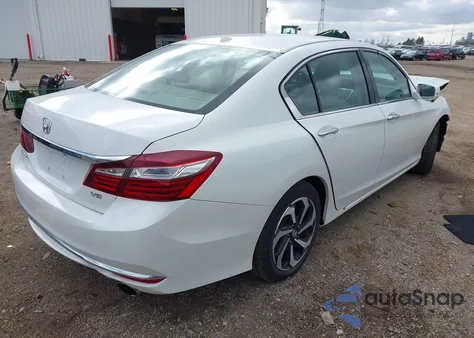 2017 Honda Accord Ex-L V6 from USA, damaged, VIN 1HGCR3F86HA043119